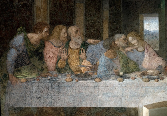 Detaliu din Cina cea de taina